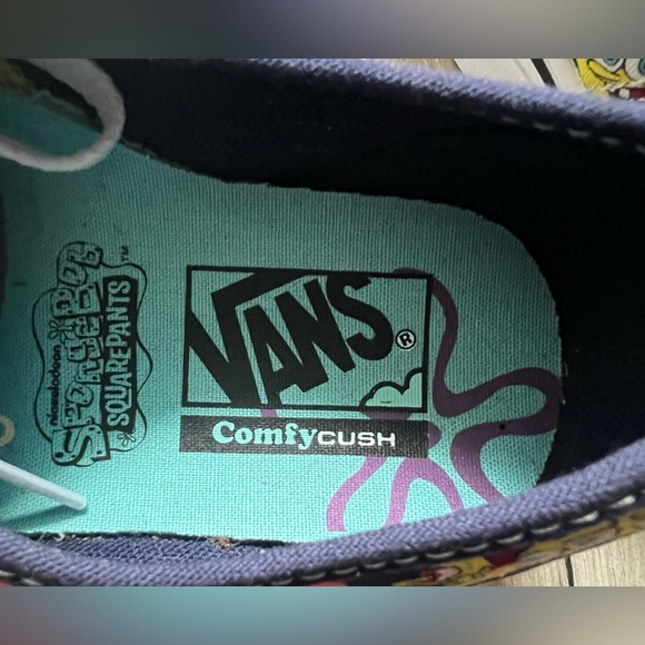 Vans SpongeBob Aloha Bob Comfy
Cush Authentic Mens Size 5 Women’s Size 6.5 - Picture 10 of 12